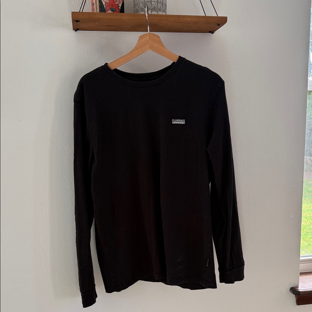 Florence Marine X - Men’s Medium Black Long Sleeve Shirt